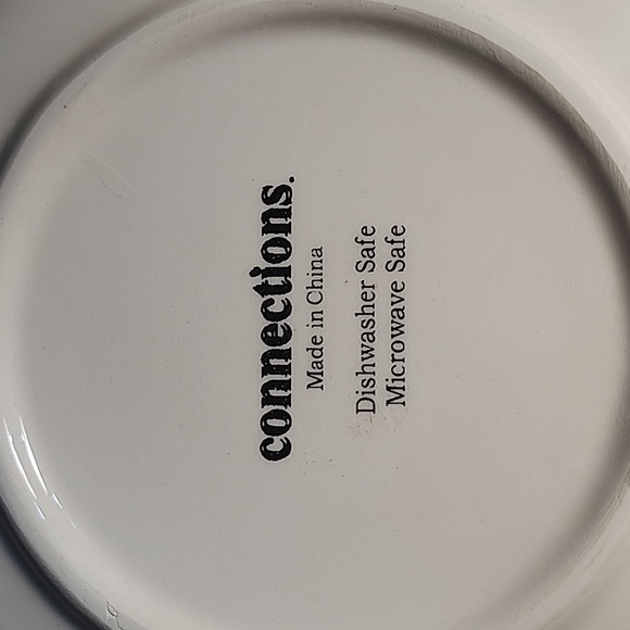 Old Timey Snowman In Hat: Set of 4 Appetizer/Dessert/Bread Plates & 14" Platter - Picture 5 of 13